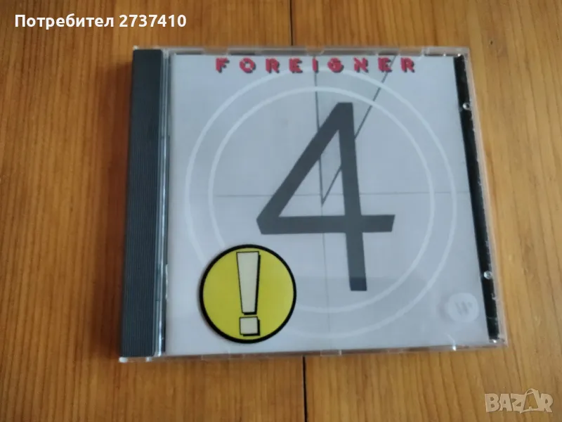 FOREIGNER - 4 15лв оригинален диск , снимка 1