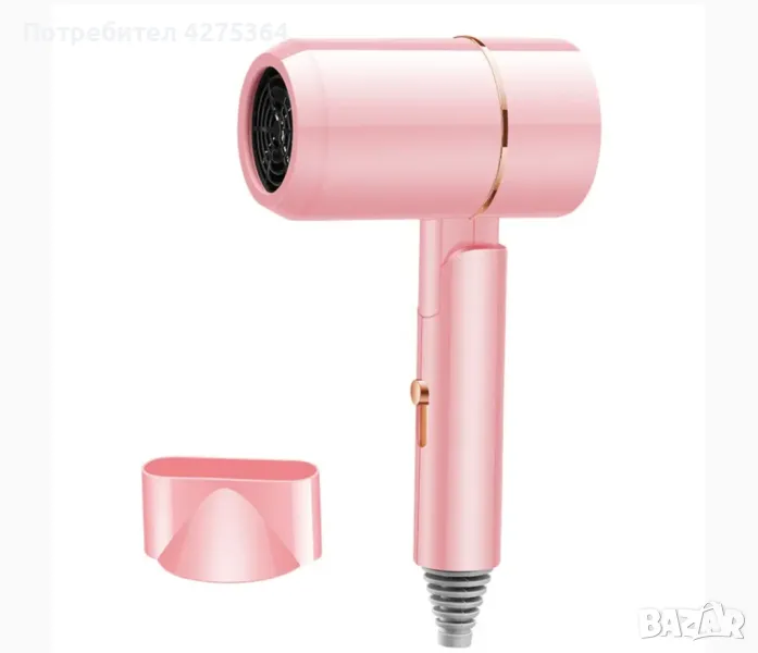 Сешоар розов, снимка 1