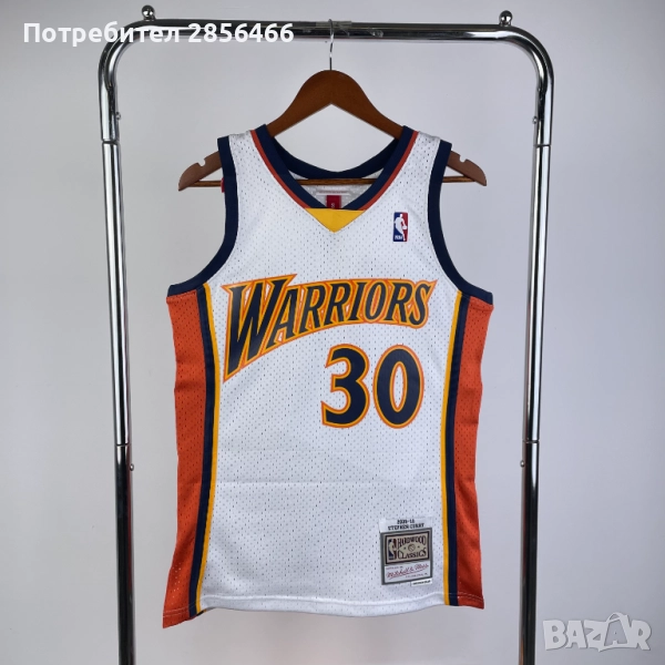Мъжки потник Mitchell&Ness Stephen Curry Golden State Warriors season 2009 размер XL, снимка 1