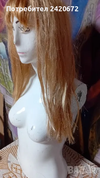 руса  перука. маникен  торс, снимка 1