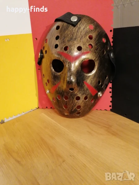 Автентична карнавална маска на Jason Voorhees от филма Петък 13-и., снимка 1
