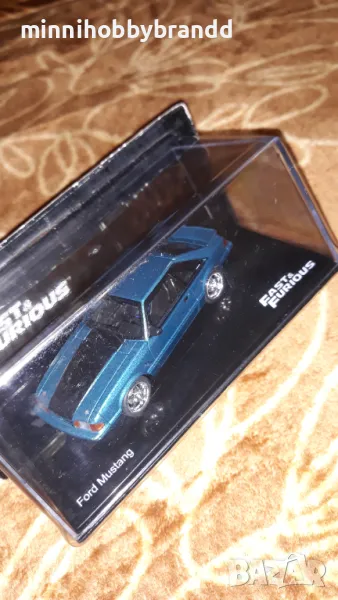 Ford Mustang Fast & Furious 1.43 Scale Ixo Deagostini, снимка 1