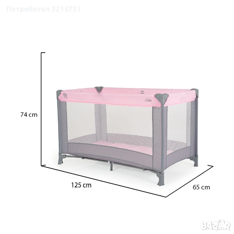 Сгъваема детска кошара, снимка 1