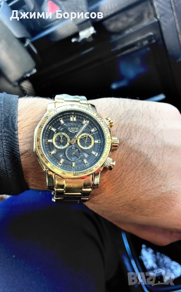 МЪЖКИ НОВ ЧАСОВНИК + 1 ГОДИНА ГАРАНЦИЯ , снимка 1
