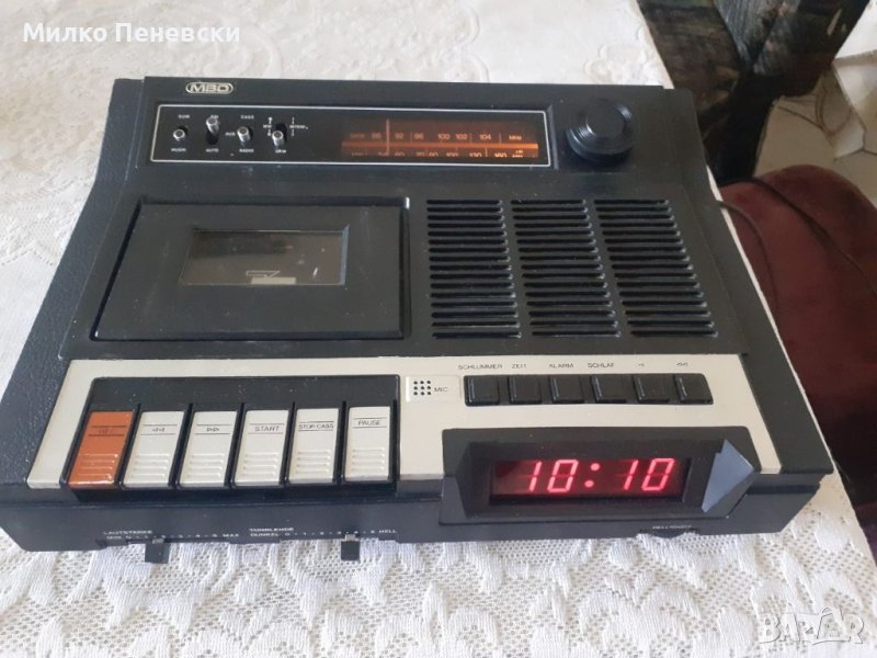 MBa-FM RADIO, UHR CASSETTE RECORDER MADE IN GERMANY , снимка 1