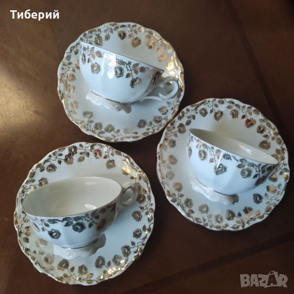Порцеланов сервиз за чай/кафе, снимка 1