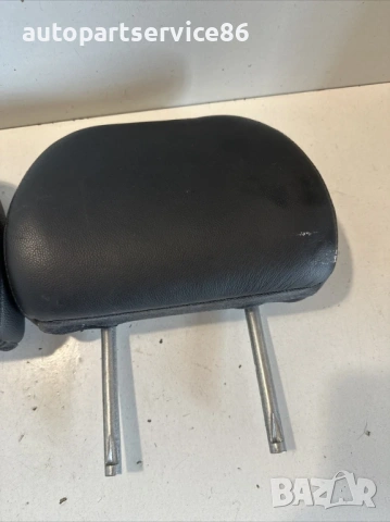 Задни ляво и дясно облегалки за глава с черна кожа за Volvo C70 Convertible (2008), снимка 2 - Части - 53775090