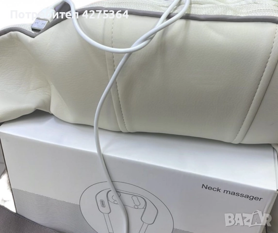 Електрически масажор за врат, гръб и тяло – Вашият персонален терапевт у дома, снимка 12 - Масажори - 51148131