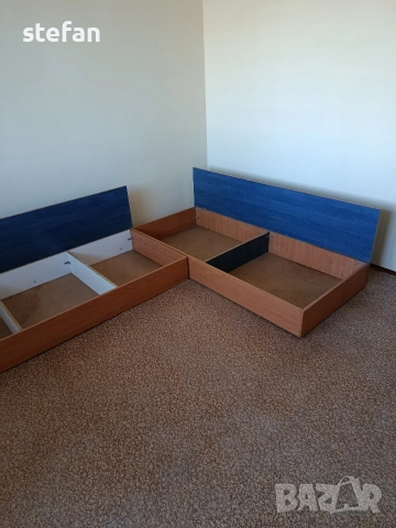 Ъглови легла с ракла, снимка 4 - Спални и легла - 53797207