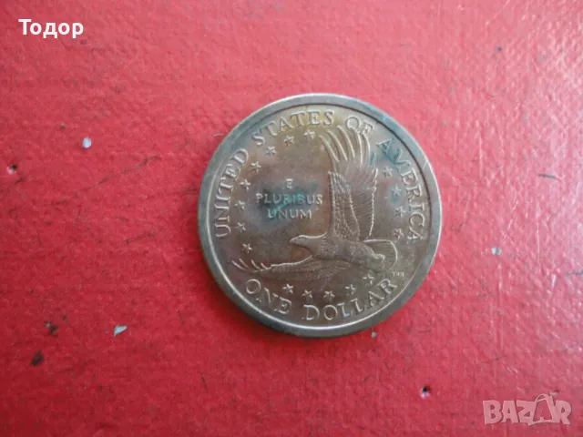 1 Dollar 2000 Един долар , снимка 2 - Нумизматика и бонистика - 48425886