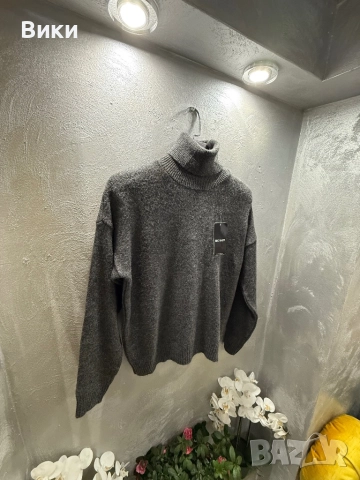 Пуловер поло нов универсален размер , снимка 4 - Блузи с дълъг ръкав и пуловери - 52481059
