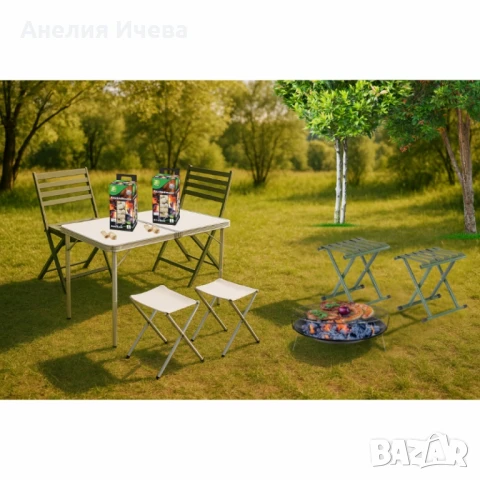 Комбинация „BBQ на открито“ – Пълно удоволствие сред природата, снимка 5 - Къмпинг мебели - 50531249