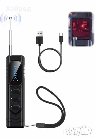 Нов ДЕТЕКТОР ЗА СКРИТИ КАМЕРИ И ПОДСЛУШВАТЕЛНИ УСТРОЙСТВА – INTELLIGENT DETECTOR, снимка 2 - Детективи - 56404092