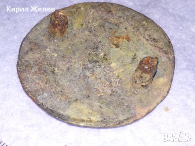 СТАРИНЕН ЕЛЕМЕНТ от УКРАСА на КОНСКА СБРУЯ ОГЛАВНИК - КОВАНО ЖЕЛЯЗО за КОЛЕКЦИЯ ВЪЗСТАНОВКИ 30787, снимка 8 - Антикварни и старинни предмети - 41638495