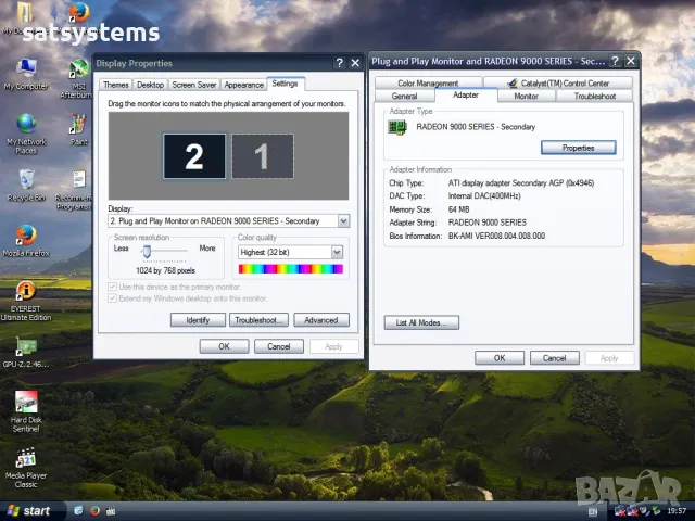 Видео карта ATi Radeon Sapphire 9000 Atlantis 64MB DDR 128bit AGP, снимка 14 - Видеокарти - 47557611