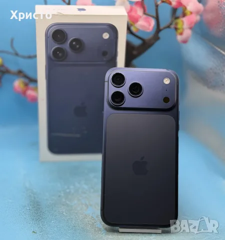 ГАРАНЦИОНЕН!!! APPLE iPHONE 17 Pro Max, 256GB, 5G, Deep Blue, снимка 3 - Apple iPhone - 55741209