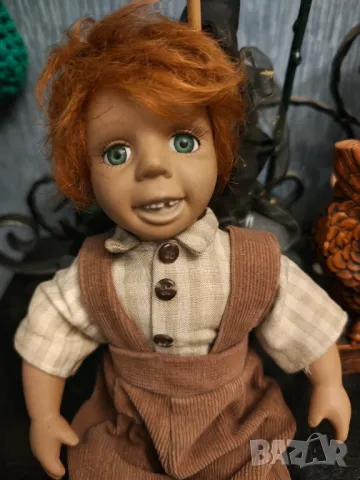 Реалистична порцеланова кукла 70 год, снимка 6 - Колекции - 48057519