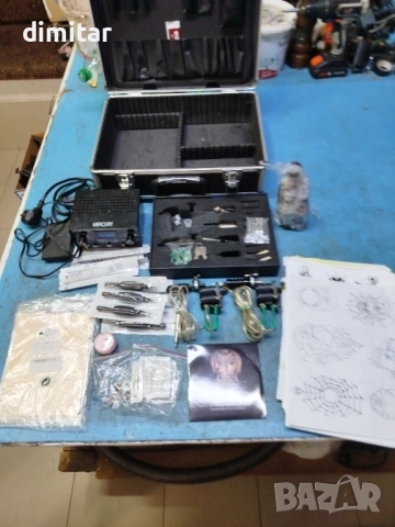 Уред за  татуировки MERCURY в куфар , снимка 2 - Други - 53713478