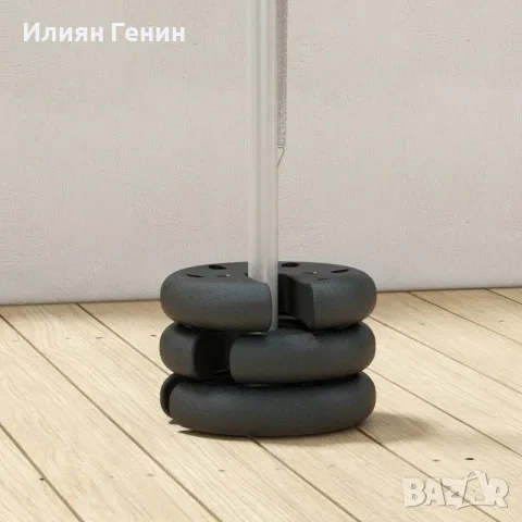 Outsunny Тежести 4 x 2,2 кг за павилион, снимка 7 - Градински мебели, декорация  - 55829236