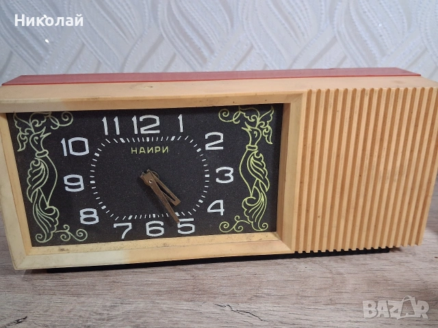 Лот 4 броя електро механични будилници Слава Наири за ремонт части, снимка 8 - Антикварни и старинни предмети - 53618398