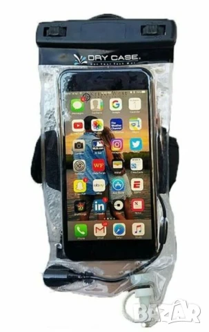 Оригинал DRYCASE К-т Американски Водонепроницаем Вакуумен КАЛЪФ Кейс 165x100мм Телефон Камера БАРТЕР, снимка 3 - Калъфи, кейсове - 50885506