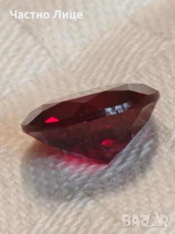 Голям Рубин Кръгла Шлифовка 11,85 ct, снимка 5 - Колекции - 49170081