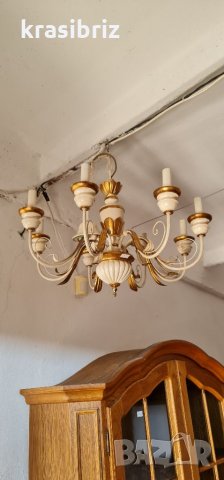 Абажур Месинг Германия , снимка 2 - Полилеи - 35691589