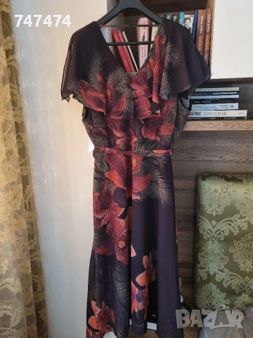 Елегантна рокля 3ХЛ/4ХЛ, нова, снимка 4 - Рокли - 53017468