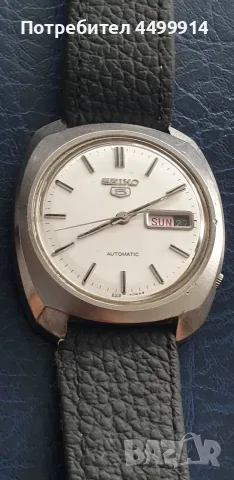Мъжки автоматичен винтидж часовник Seiko 5 -6119, снимка 4 - Антикварни и старинни предмети - 55844567