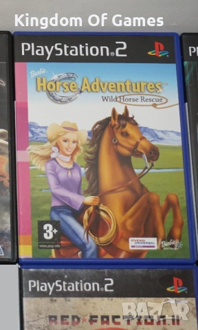 Игри за PS2 Barbie Horse Adventures: Wild Horse Rescue/Red Faction 2/Finding Nemo/Tiger Woods 10, снимка 2 - Игри за PlayStation - 45158082