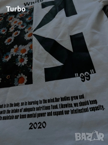 Off-white тениска, снимка 6 - Тениски - 53850283