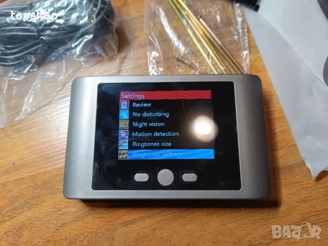 НОВА, ТЕСТВАНА видео шпионка с вградена батерия, USB C, 32GB карта, 3" цветен екран, детектори..., снимка 7 - Друга електроника - 50525135