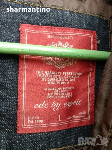 Espirit дънково мото яке М - 35 лв, снимка 6 - Якета - 49196319