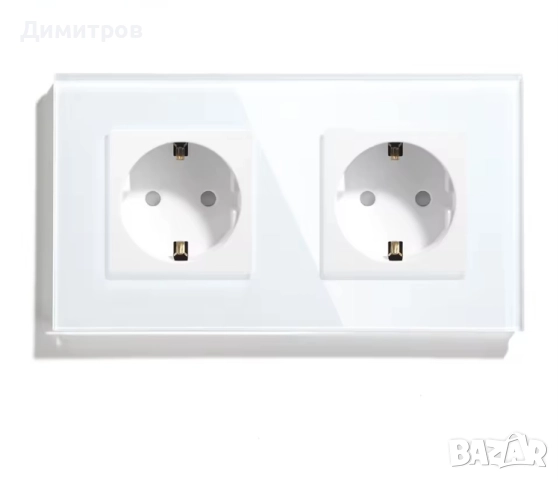 Контакт със стъклен панел – единични, двойни, USB, снимка 4 - Друга електроника - 51869470