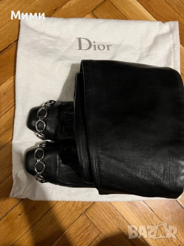 DIOR чизми оригинални-безкомпромисно качество, снимка 7 - Дамски ботуши - 52863575