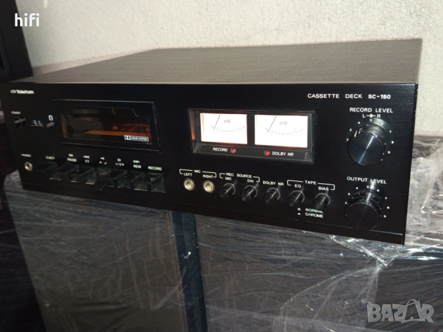 Касетен дек Teleton SC-150, снимка 3 - Декове - 53685246