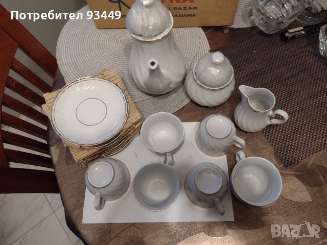 Сервиз за чай, снимка 8 - Антикварни и старинни предмети - 39531811