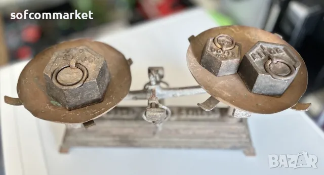 Старинен кантар до 5 кг | ретро везна