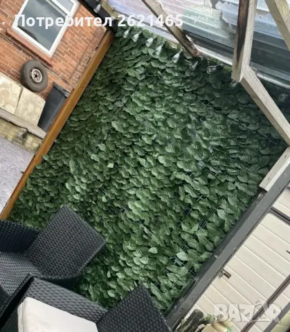 Изкуствен плет за ограда или тераса, декоративна ограда за вашия двор - къща 300 х 50 см , снимка 6 - Огради и мрежи - 46613979