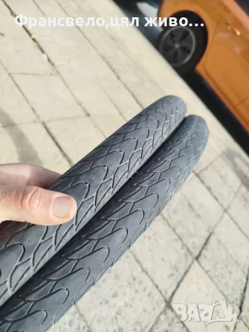26 цола гуми против пукане за велосипед колело schwalbe marathon plus , снимка 4 - Части за велосипеди - 55049536