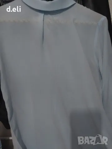 drykorn for beautiful people Size M-L 100% Коприна, снимка 3 - Ризи - 49894995