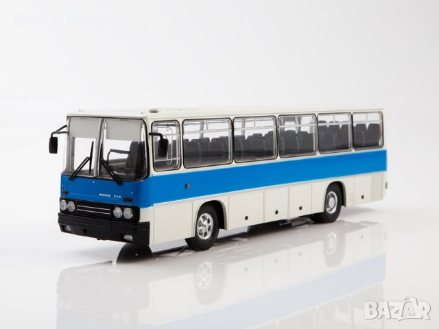 Умален модел на автобус Ikarus-256, в мащаб 1:43, снимка 6 - Колекции - 35981600