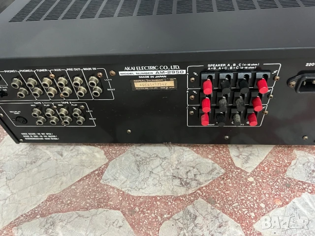 Продавам усилвател AKAI AM 2950, снимка 5 - Аудиосистеми - 50673330