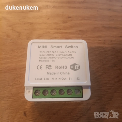 WiFi смарт ключ 16A – Tuya / SmartLife, Alexa и Google Home, снимка 5 - Друга електроника - 53353549