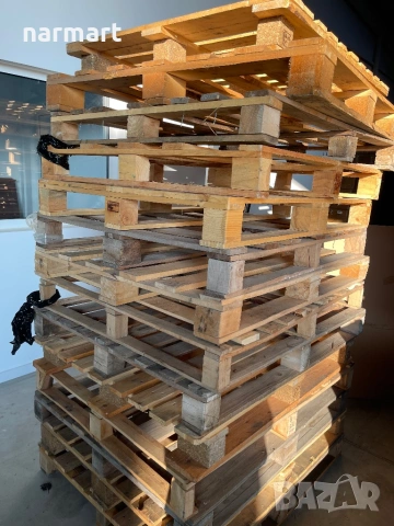 Продаваме Палети с различни размери - единични или на едро, снимка 3 - Други услуги - 53443226