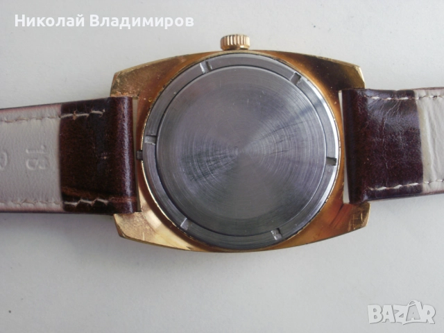 Восток Wostok мъжки ръчен руски позлатен часовник, снимка 7 - Мъжки - 52005851