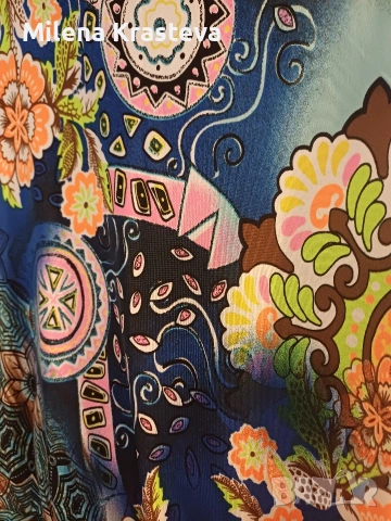 Рокля цветна, лятна Л, снимка 3 - Рокли - 53686479