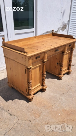 Бюро антикварно масив, снимка 3 - Бюра - 53518737