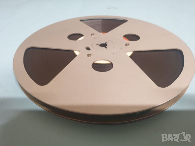 18см алуминиева магнетофонна ролка Ferrograph С лента. Добро състояние. , снимка 4 - Декове - 40526238