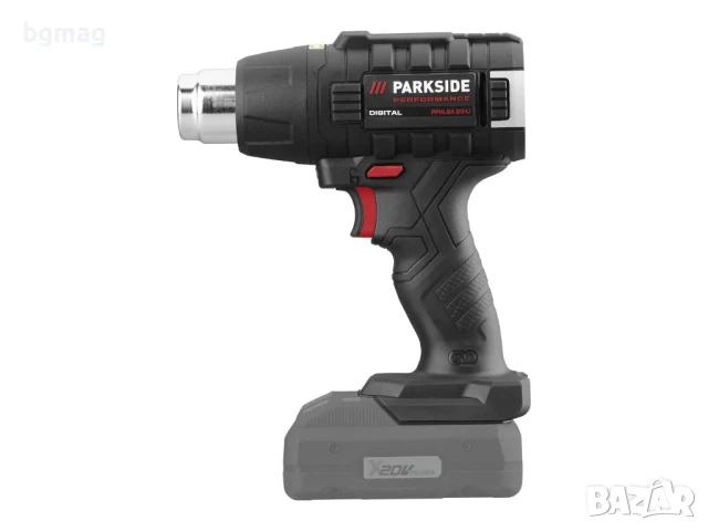 PARKSIDE PERFORMANCE PPHLGA 20-Li A2 20V акумулаторен пистолет за топъл въздух, снимка 4 - Други инструменти - 50505787
